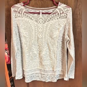 cream sweater